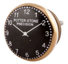 Potter Stone Pnecision Ceramic Watch Flat Drawer Knob
